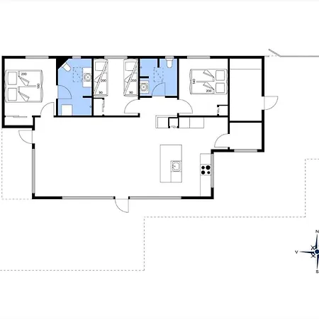 Tatil Evi Bv405-blavand-mollehusvej-6 Blåvand